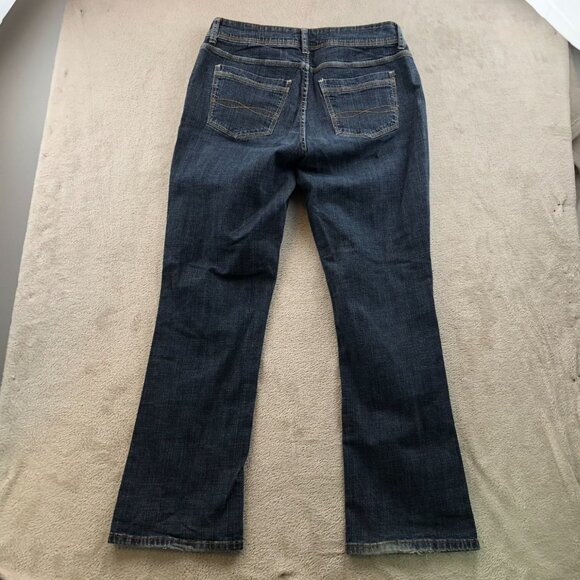 Riders By Lee Womens Jeans Size 34W Measured Bootcut Blue Denim Casual Classic - Picture 16 of 16